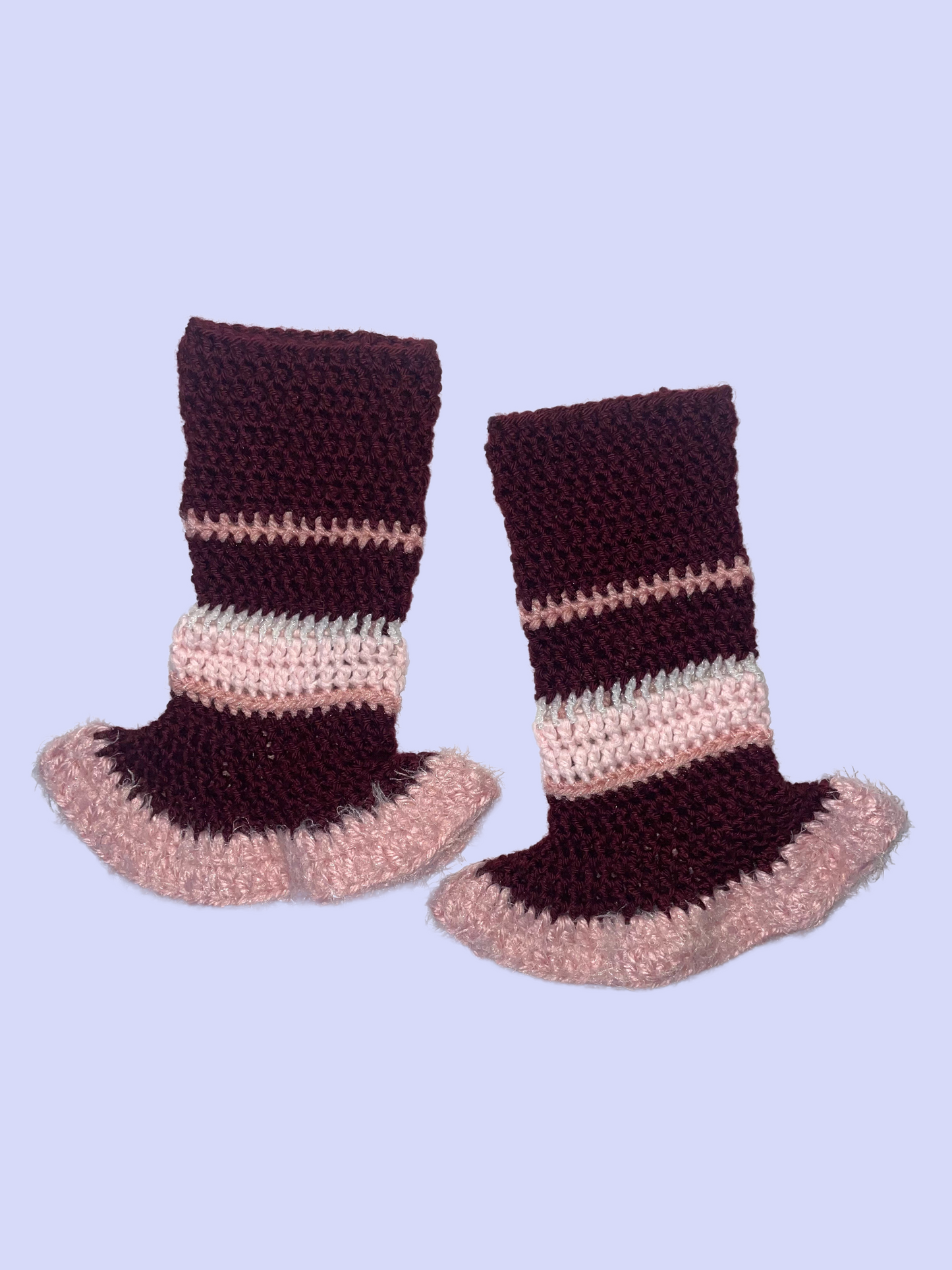 bordeaux leg warmers