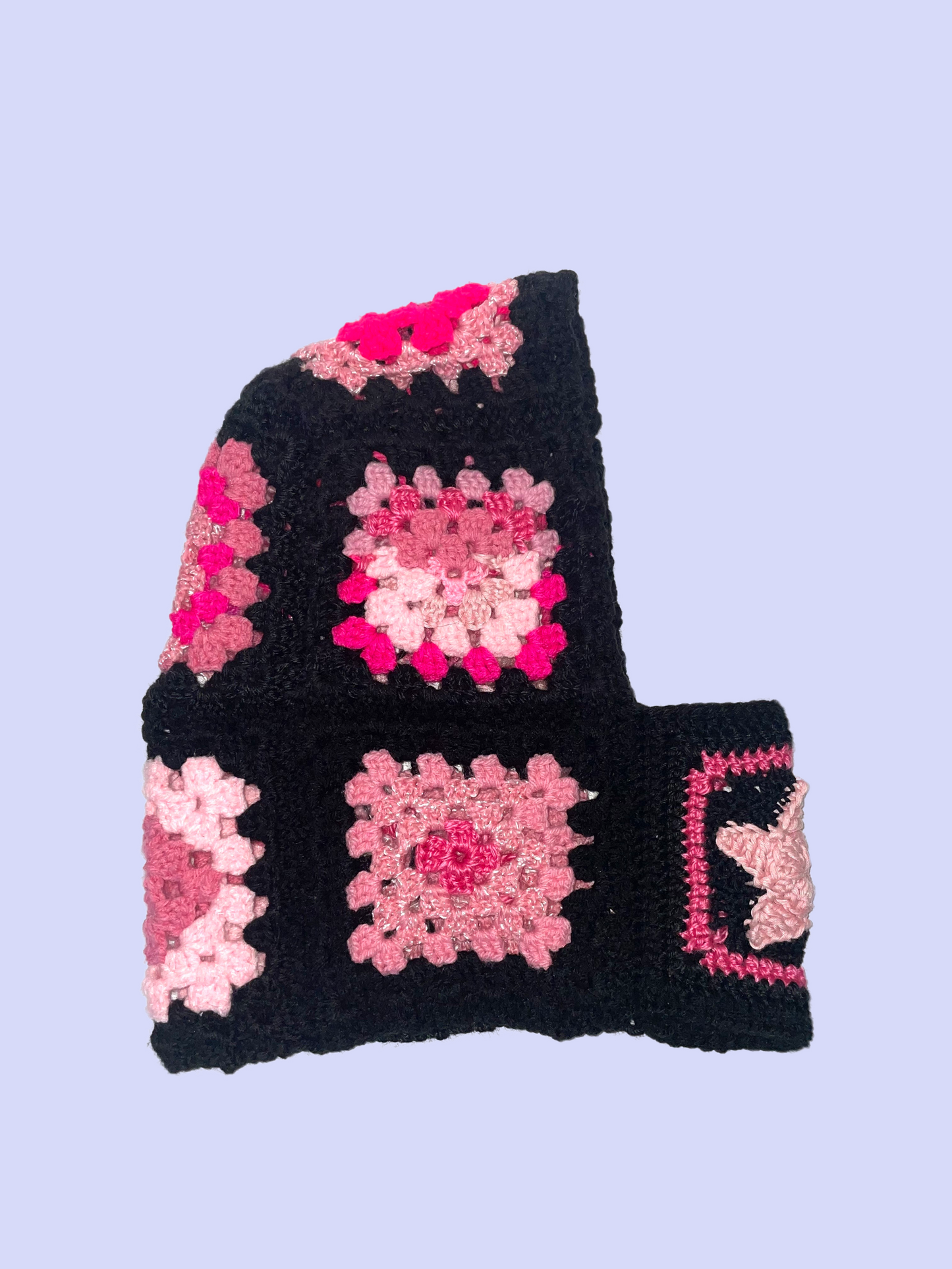 pink star balaclava